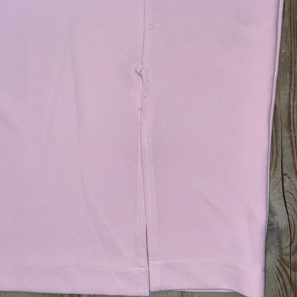 Prettt Little Thing Pink Slit Dress - Picture 3 of 4